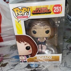 Funko My Hero Academia Ochaco Vinyl Figure - Brown and Pink